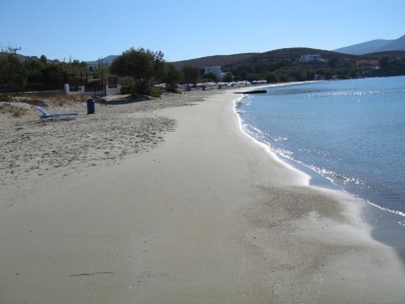 Marcello beach, a sandy beach with clear water